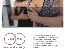 Tablet Screenshot of loveacademy.org